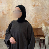 Brown Coal Knit Jumper Dress