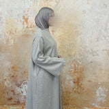 Oat Flared Jumper Dress